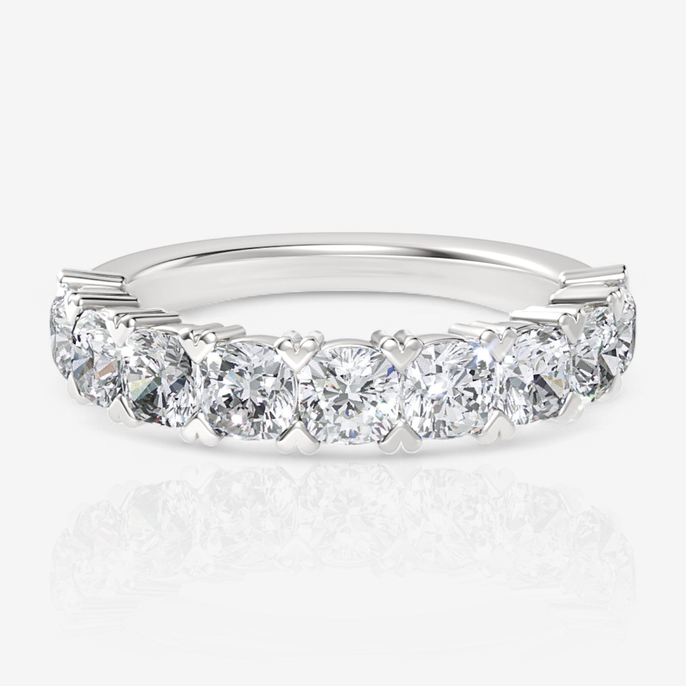 14kt white gold/18kt white gold/platinum/2.00/top
