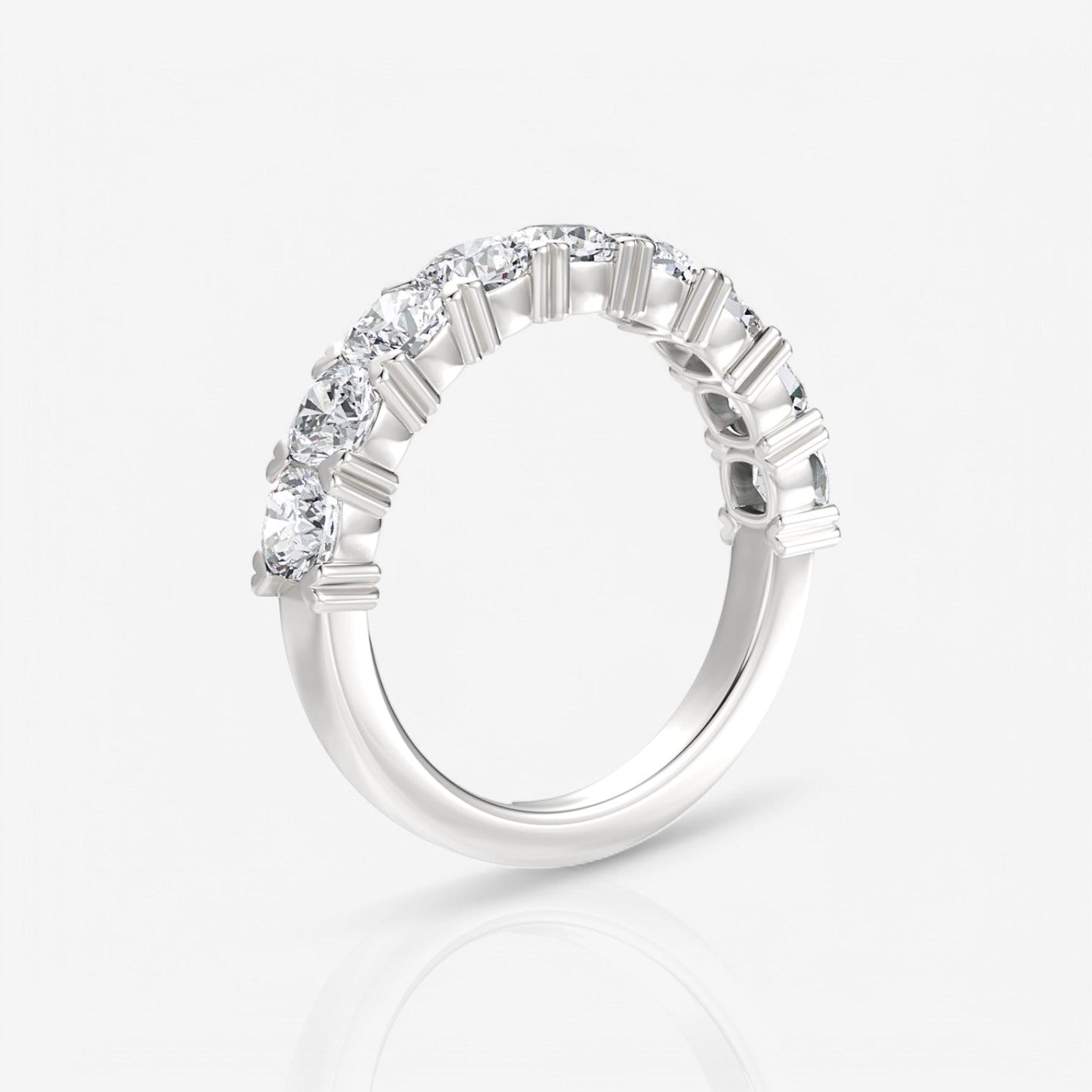 14kt white gold/18kt white gold/platinum/2.00/side