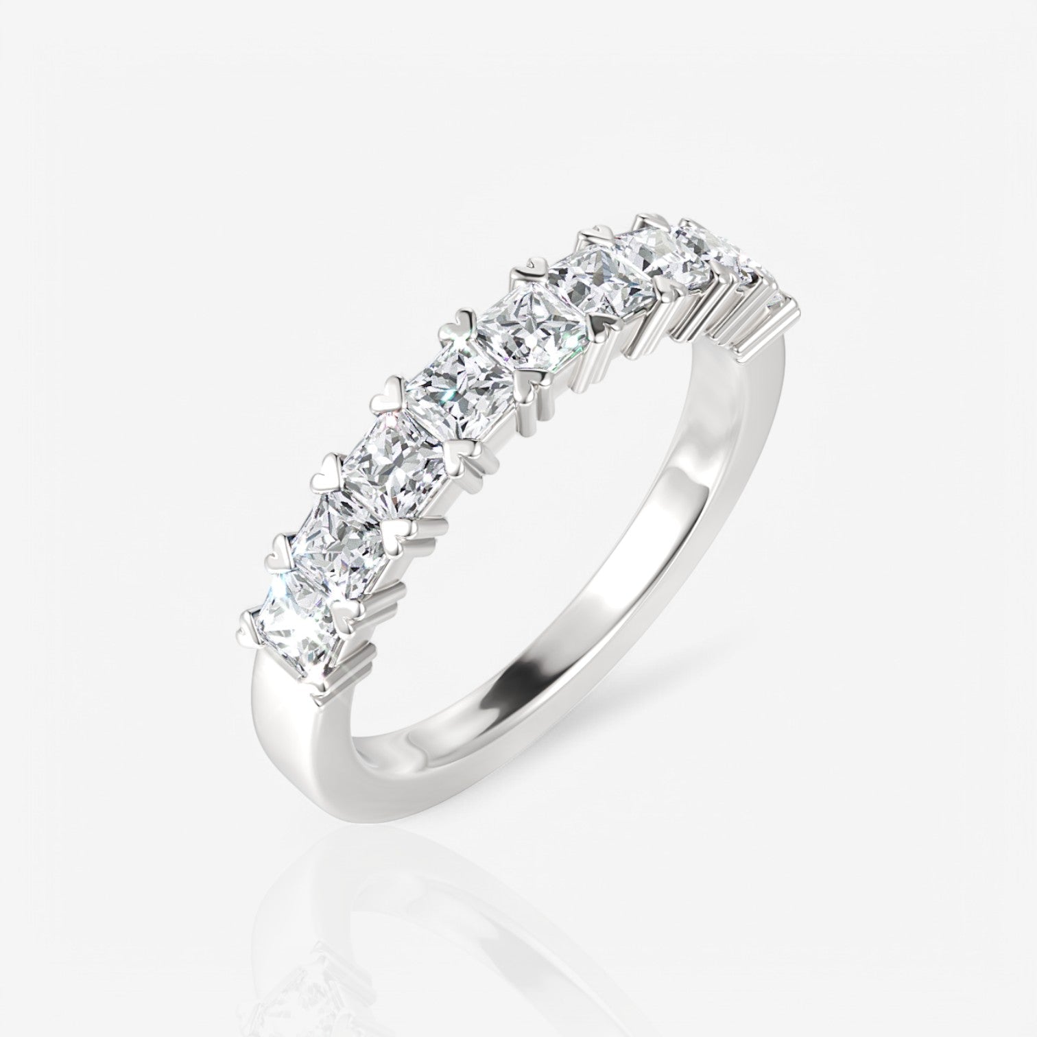 14kt white gold/18kt white gold/platinum/0.75/front