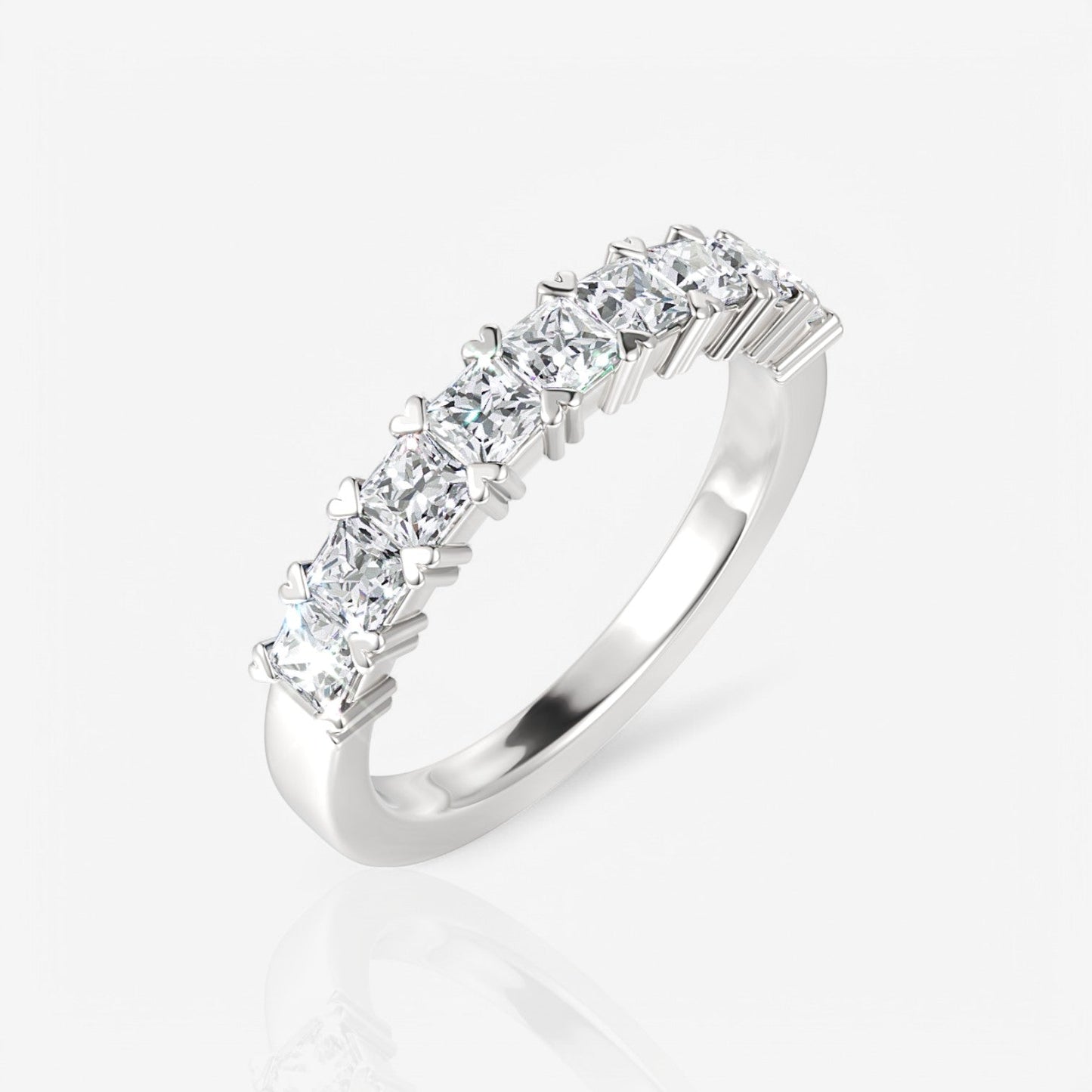 14kt white gold/18kt white gold/platinum/1.00/front