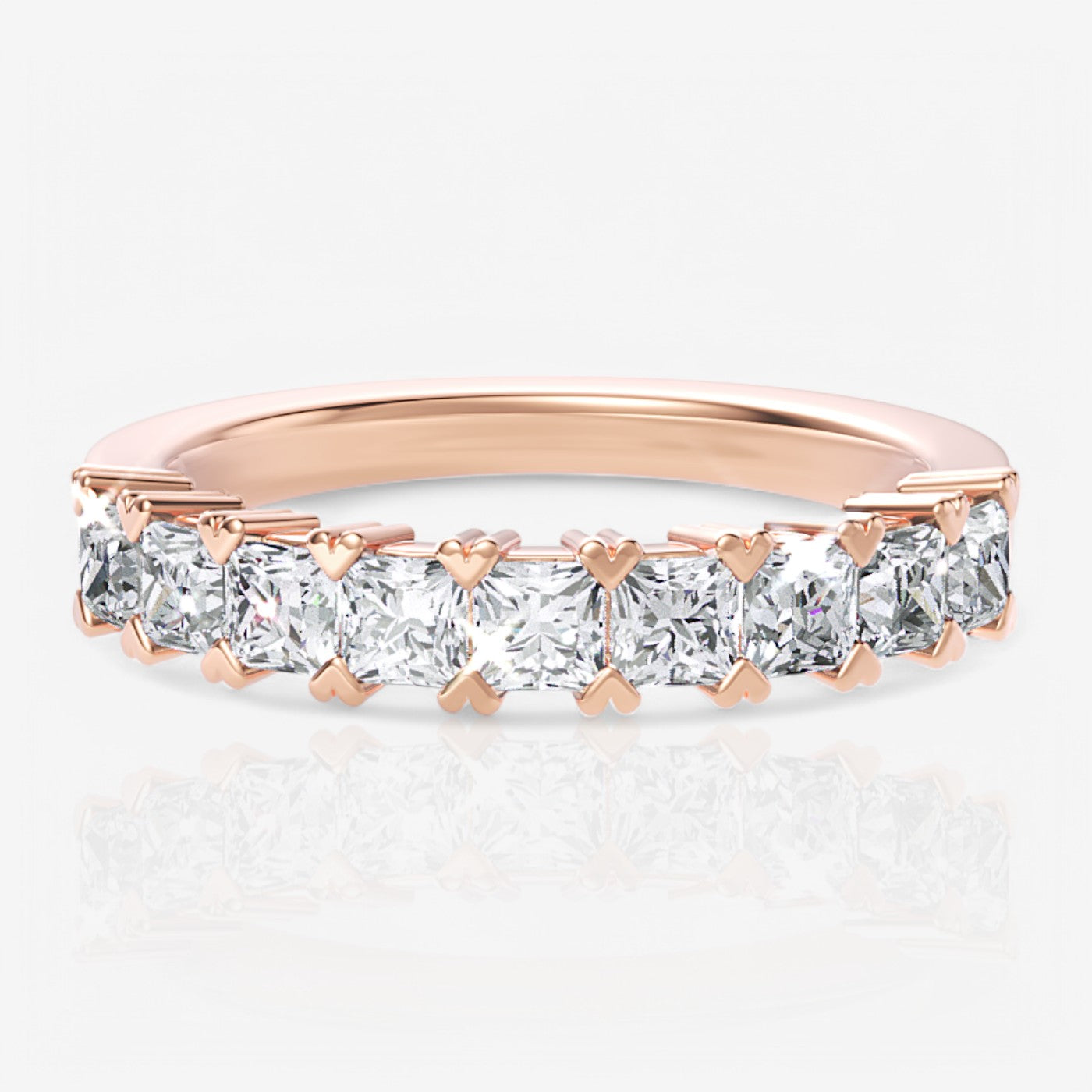 18kt rose gold/1.00/top