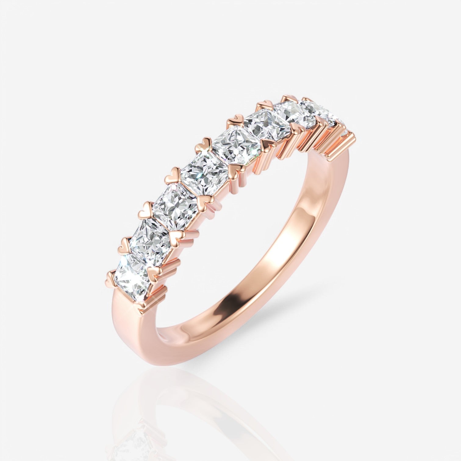 18kt rose gold/1.00/front