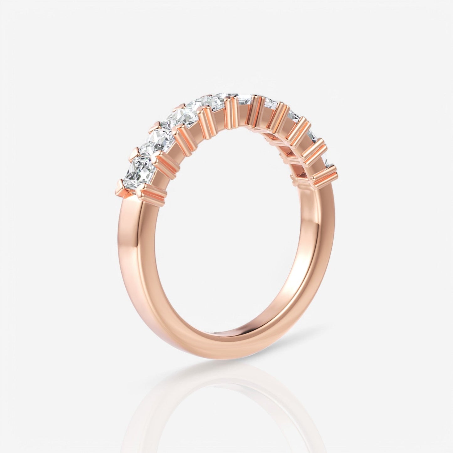 18kt rose gold/0.50/side