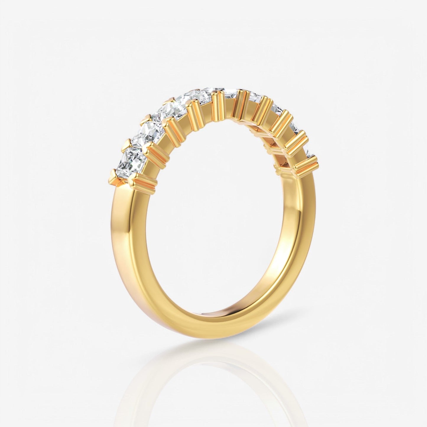 18kt yellow gold/0.75/side