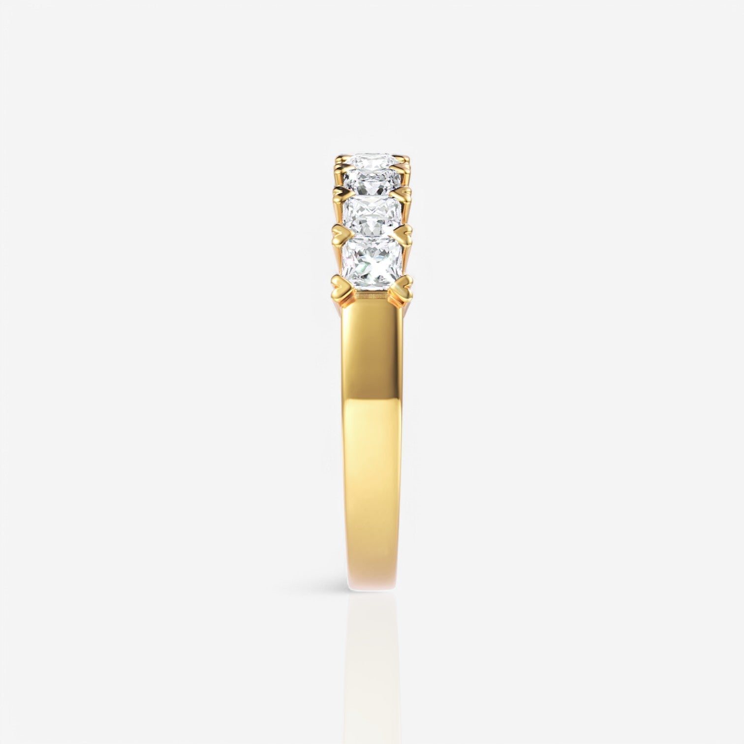 18kt yellow gold/0.75/perspective