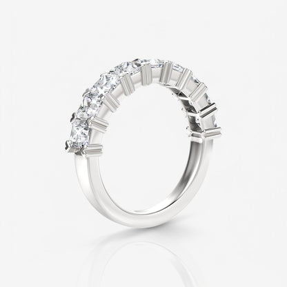 14kt white gold/18kt white gold/platinum/3.00/side