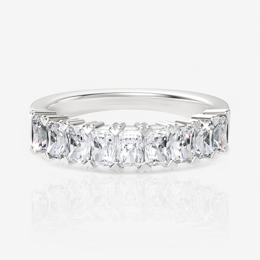 14kt white gold/18kt white gold/platinum/0.75/top