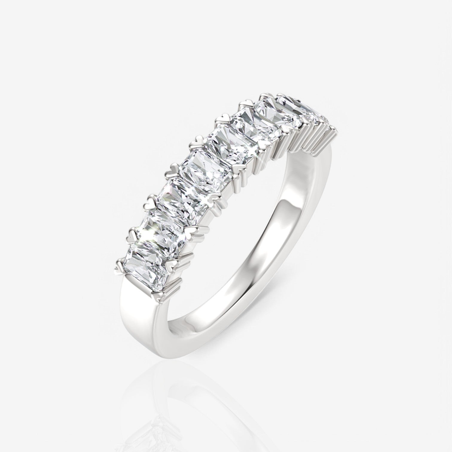 14kt white gold/18kt white gold/platinum/1.00/front