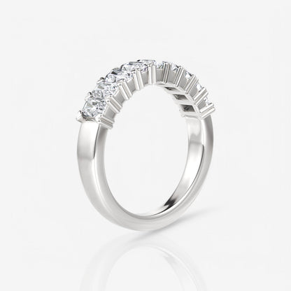 14kt white gold/18kt white gold/platinum/0.75/side