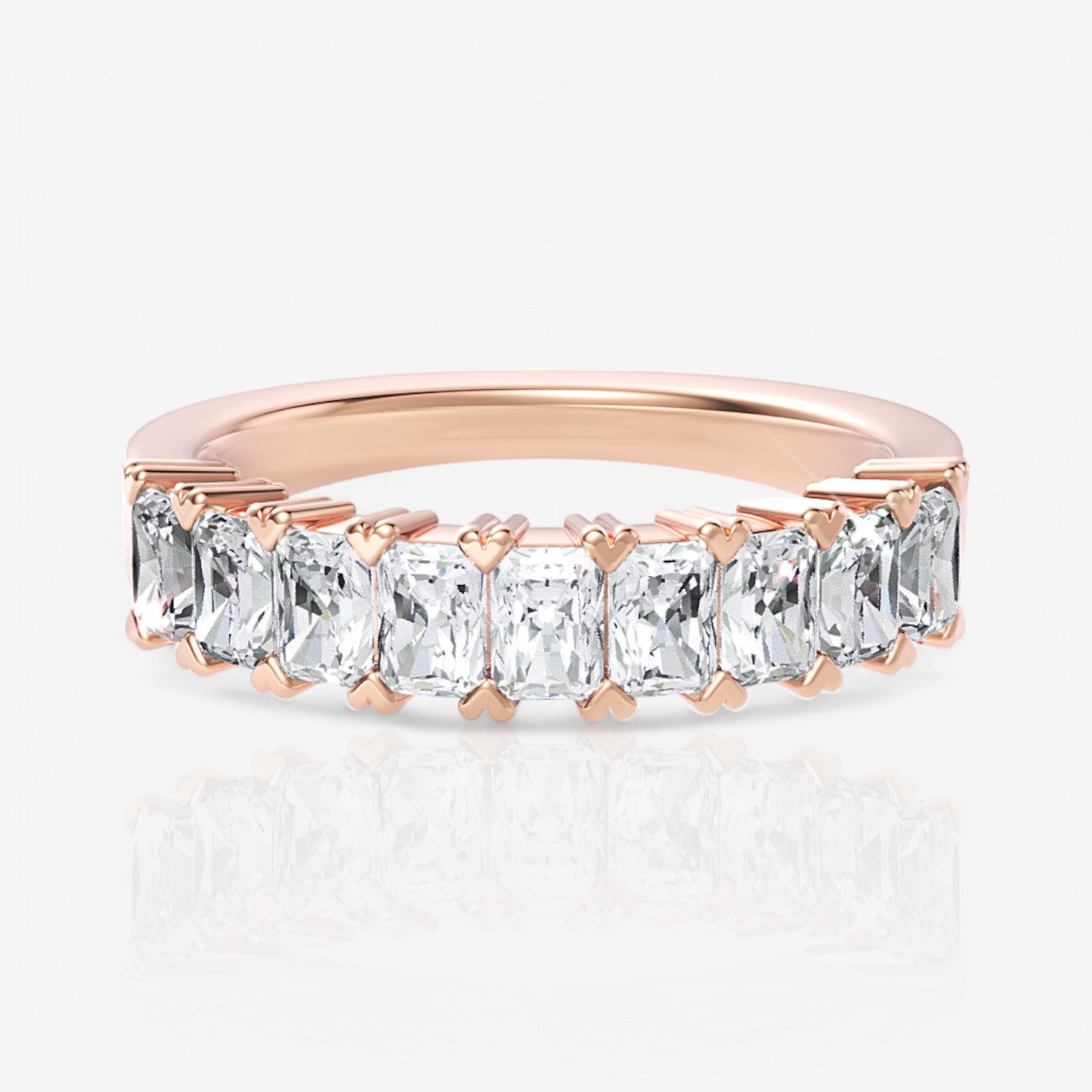 18kt rose gold/0.75/top