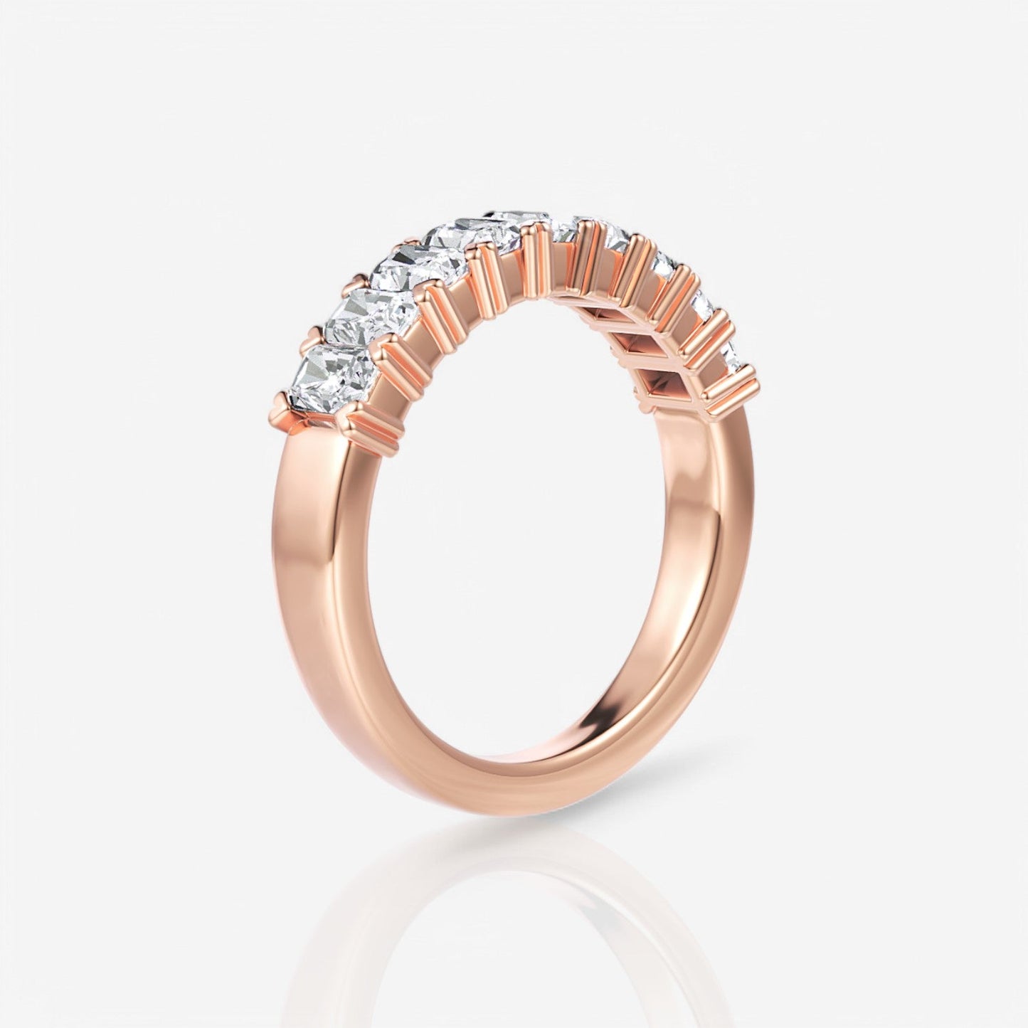 18kt rose gold/0.75/side