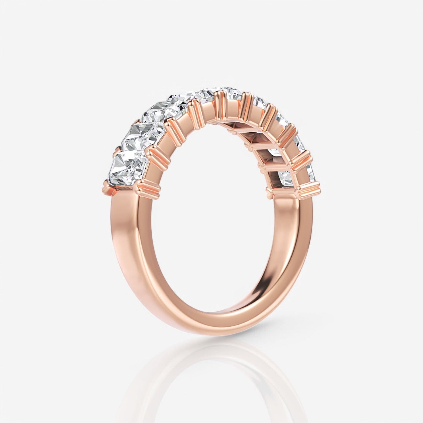 18kt rose gold/1.50/side