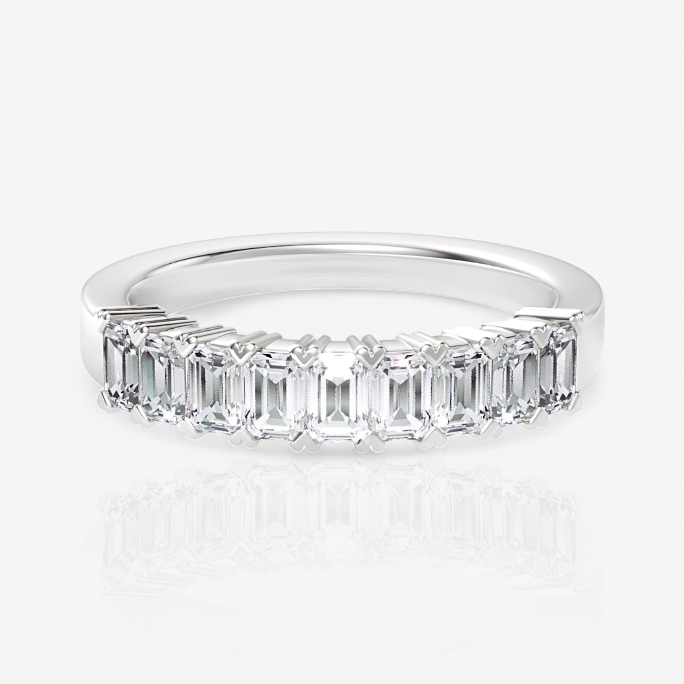 14kt white gold/18kt white gold/platinum/0.75/top