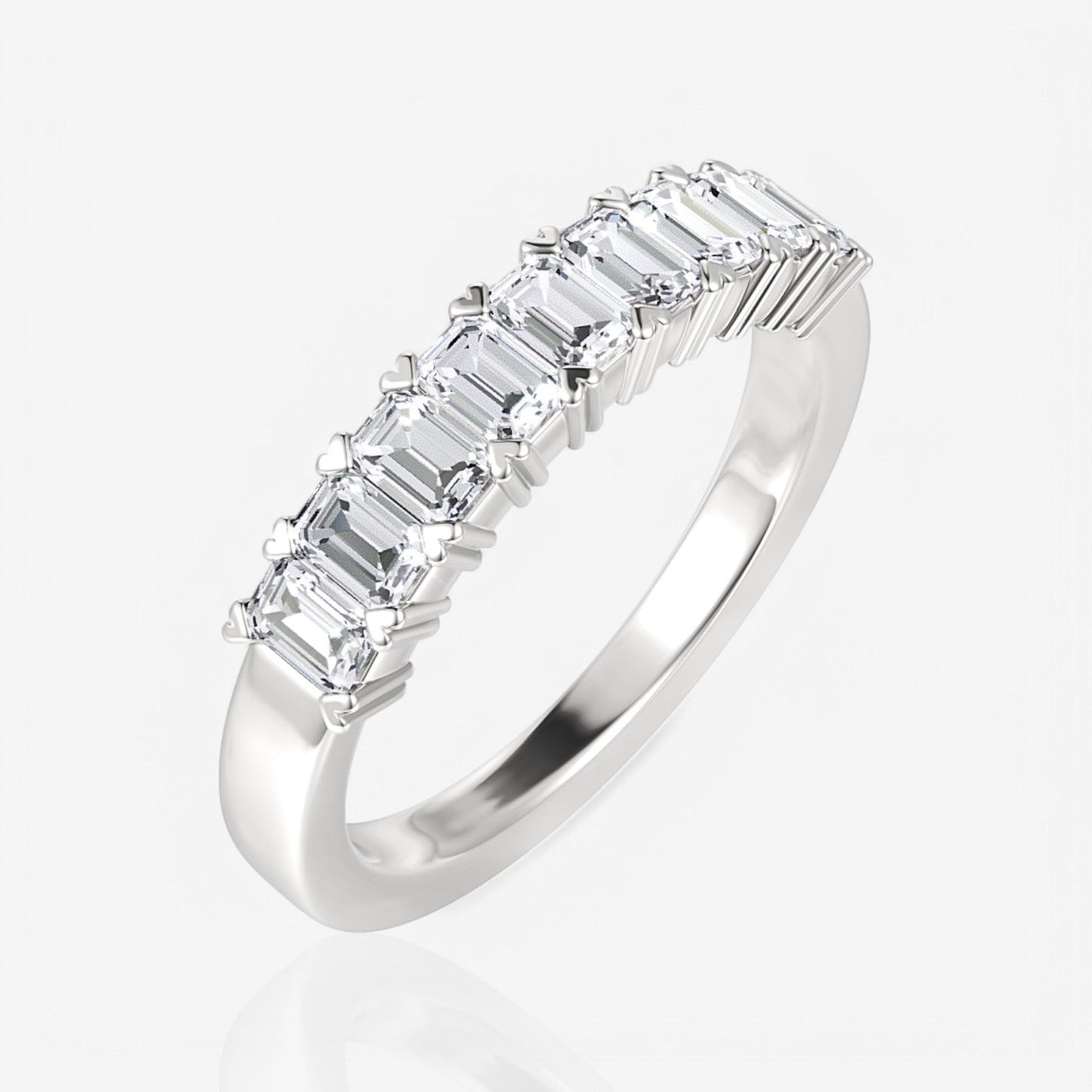 14kt white gold/18kt white gold/platinum/0.75/front