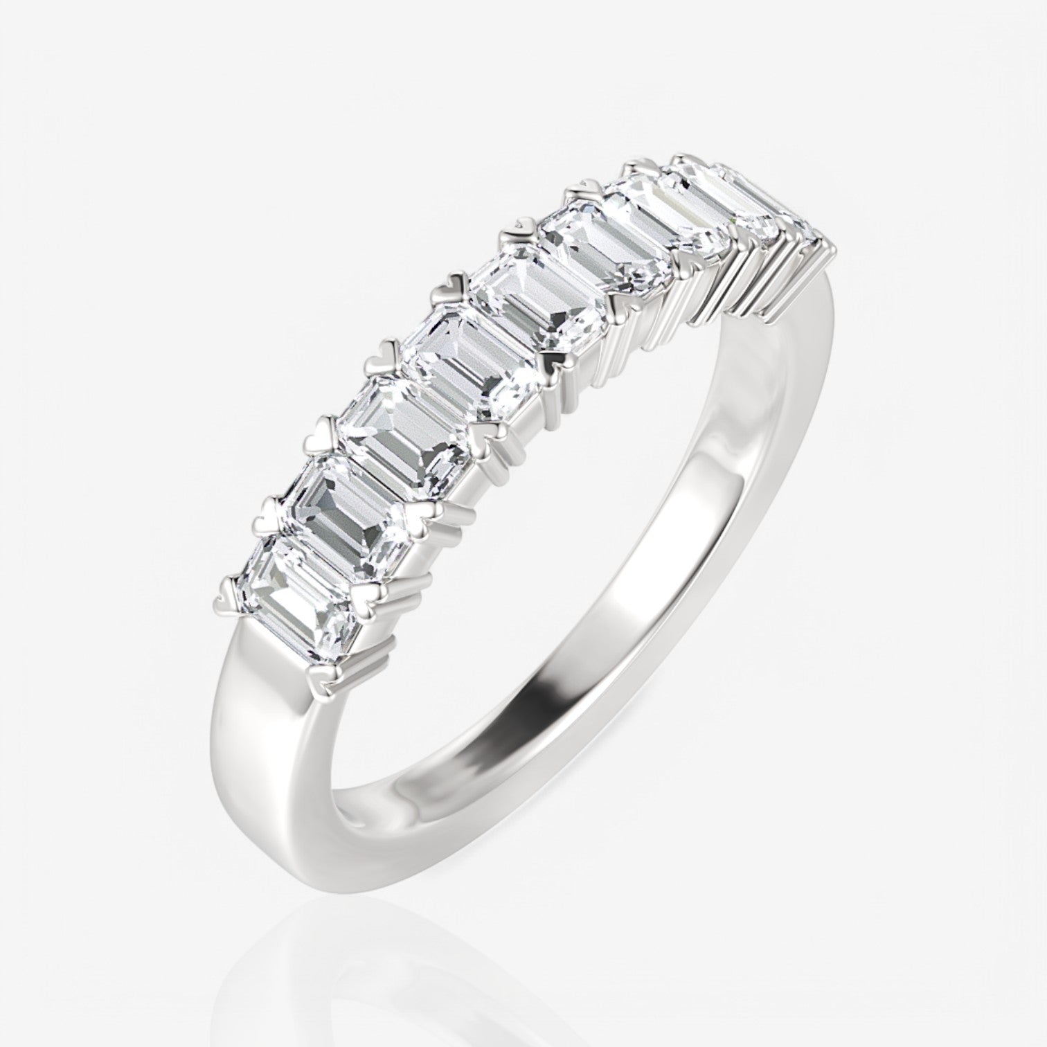 14kt white gold/18kt white gold/platinum/1.00/front