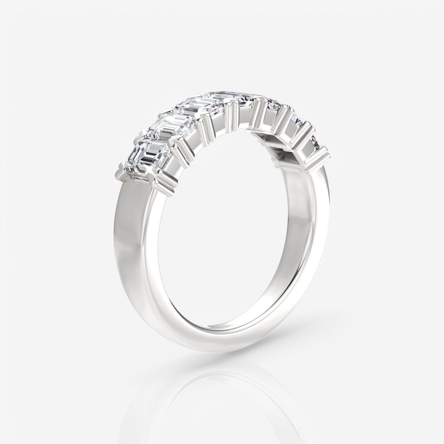 14kt white gold/18kt white gold/platinum/2.00/side