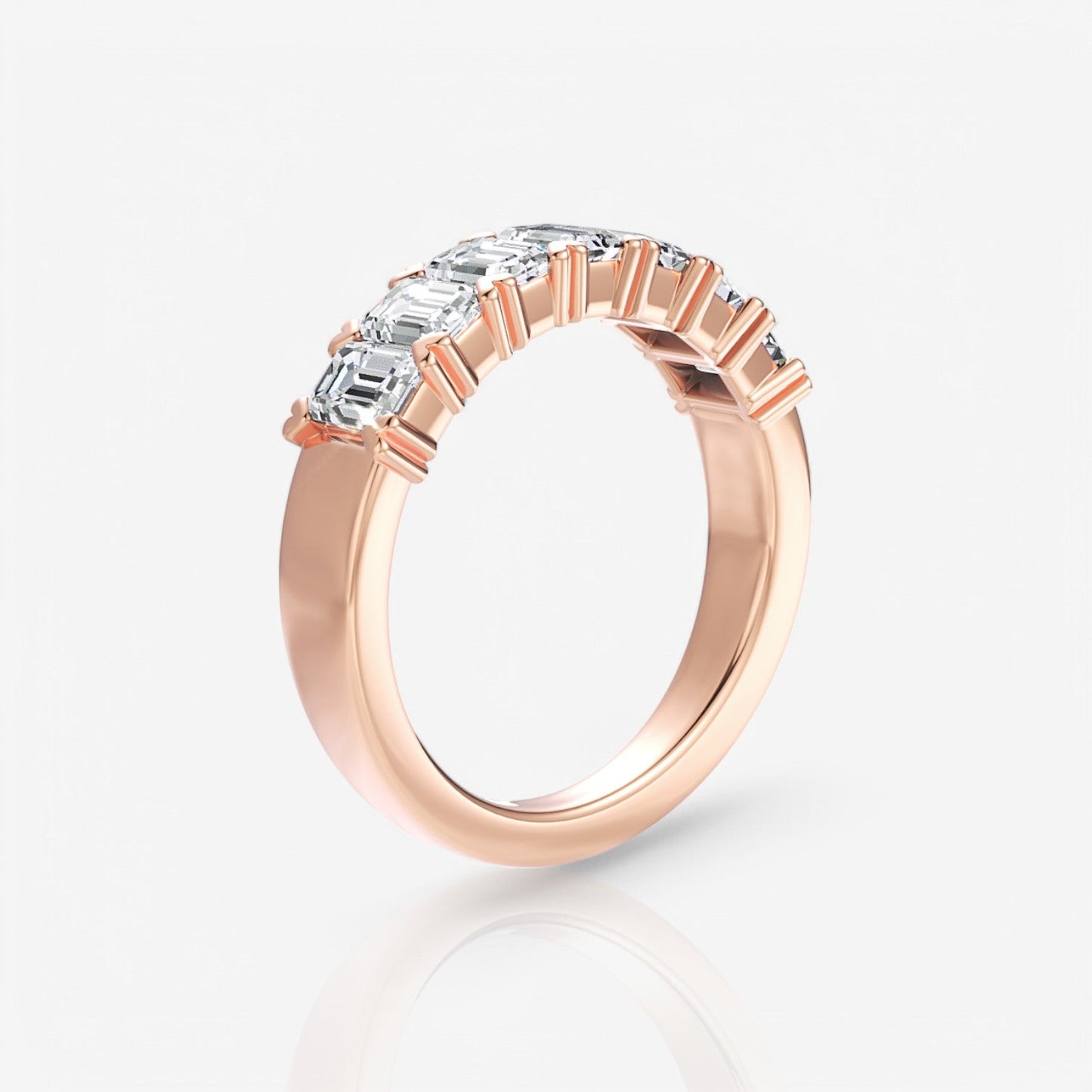18kt rose gold/3.00/side