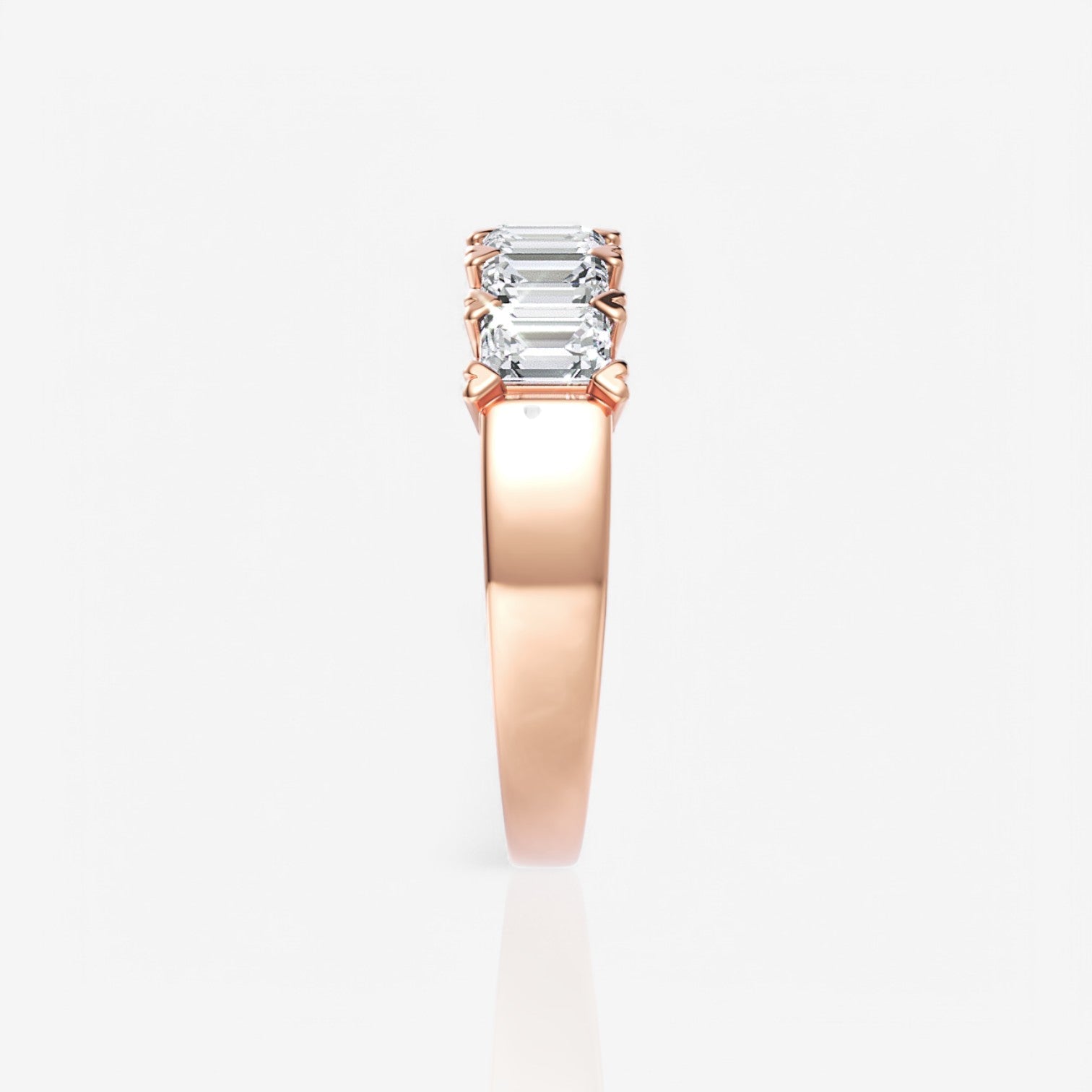 18kt rose gold/3.00/perspective
