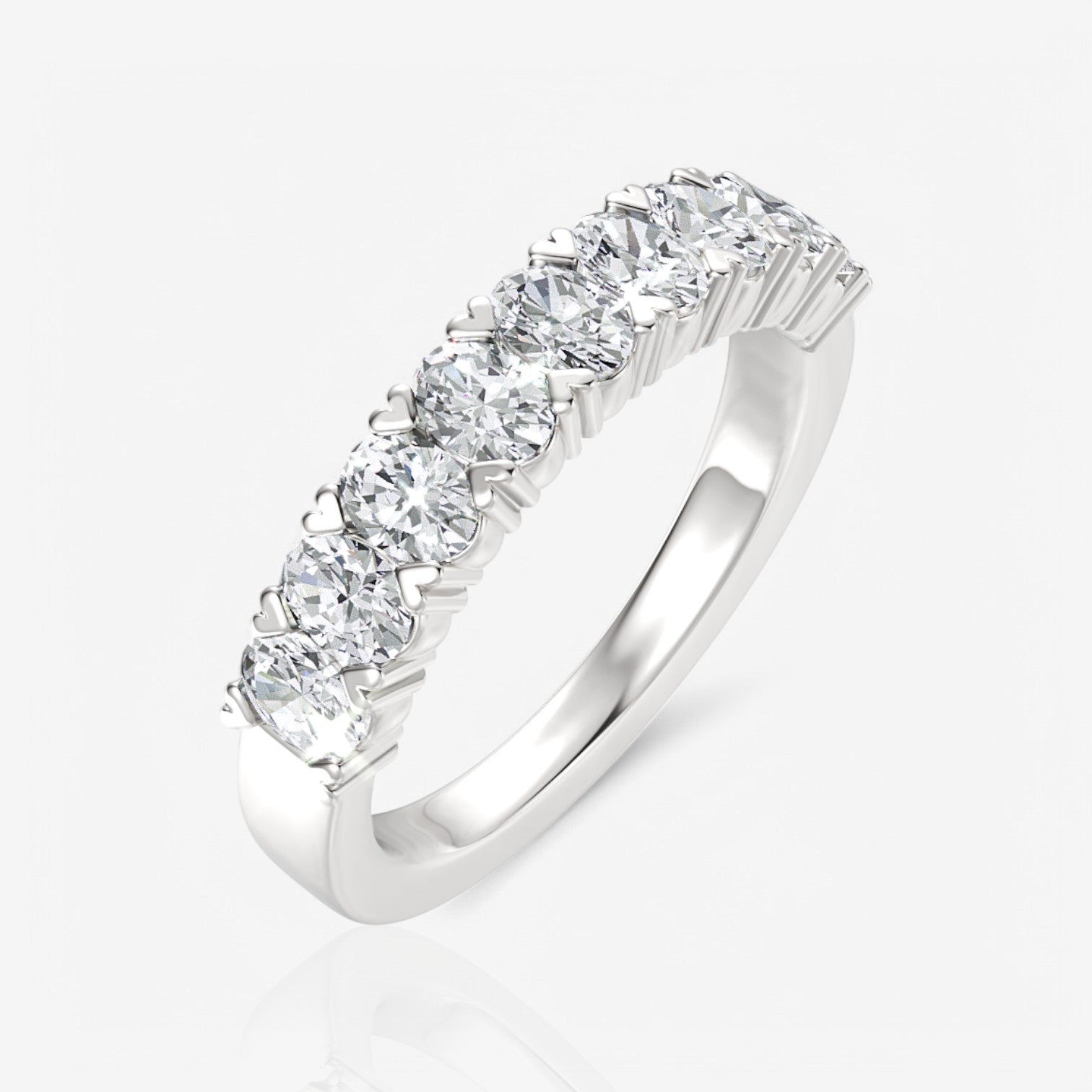 14kt white gold/18kt white gold/platinum/1.00/front