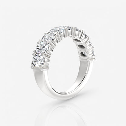 14kt white gold/18kt white gold/platinum/3.00/side