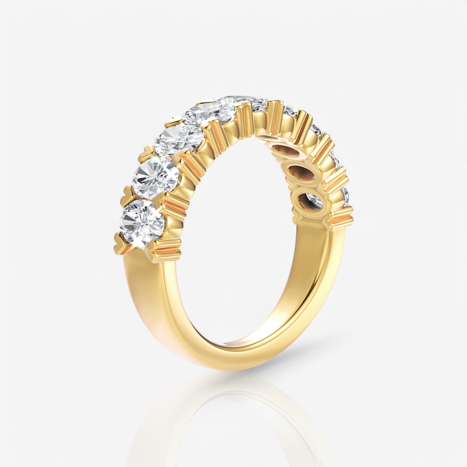 18kt yellow gold/2.00/side