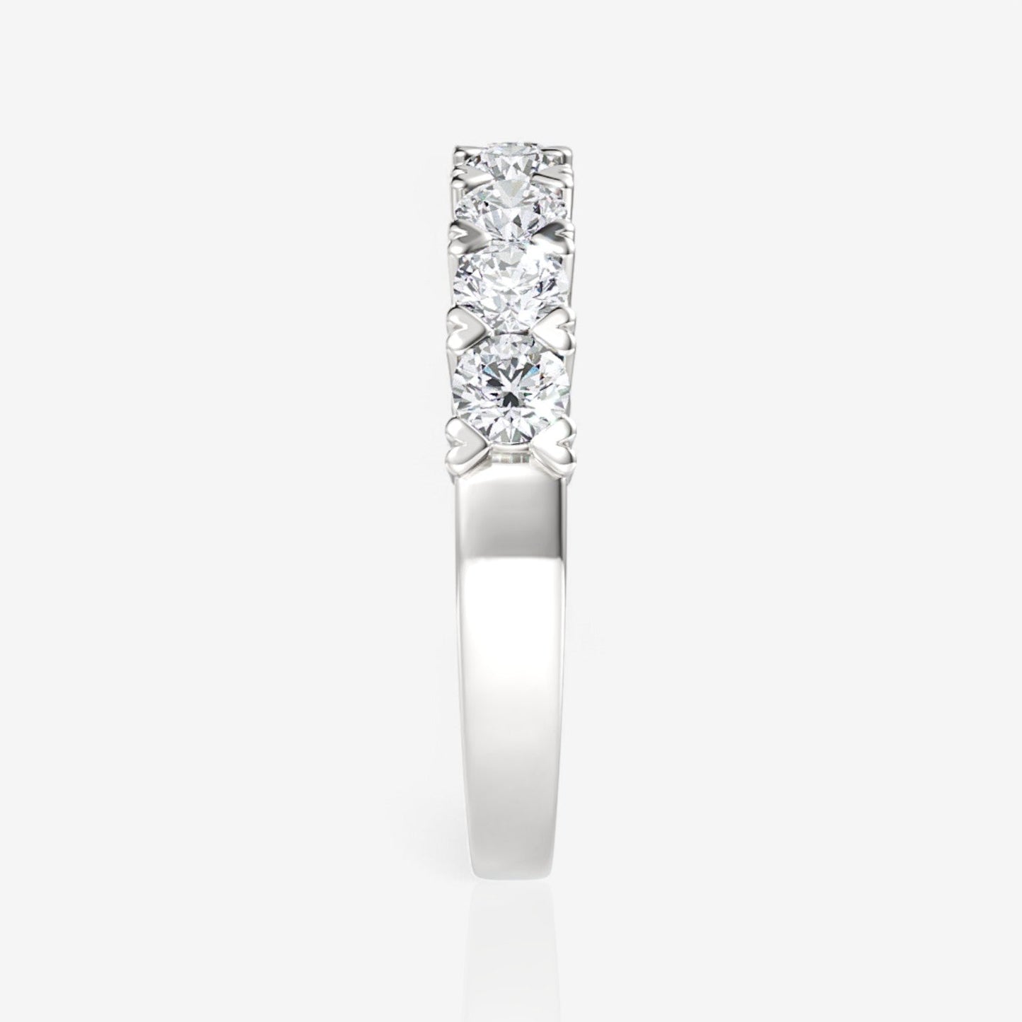 14kt white gold/18kt white gold/platinum/0.75/perspective
