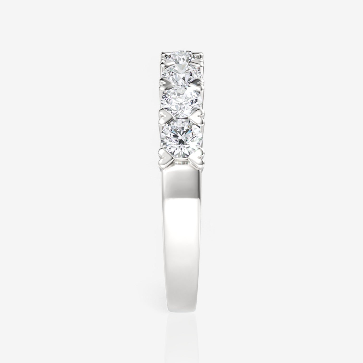 14kt white gold/18kt white gold/platinum/0.75/perspective