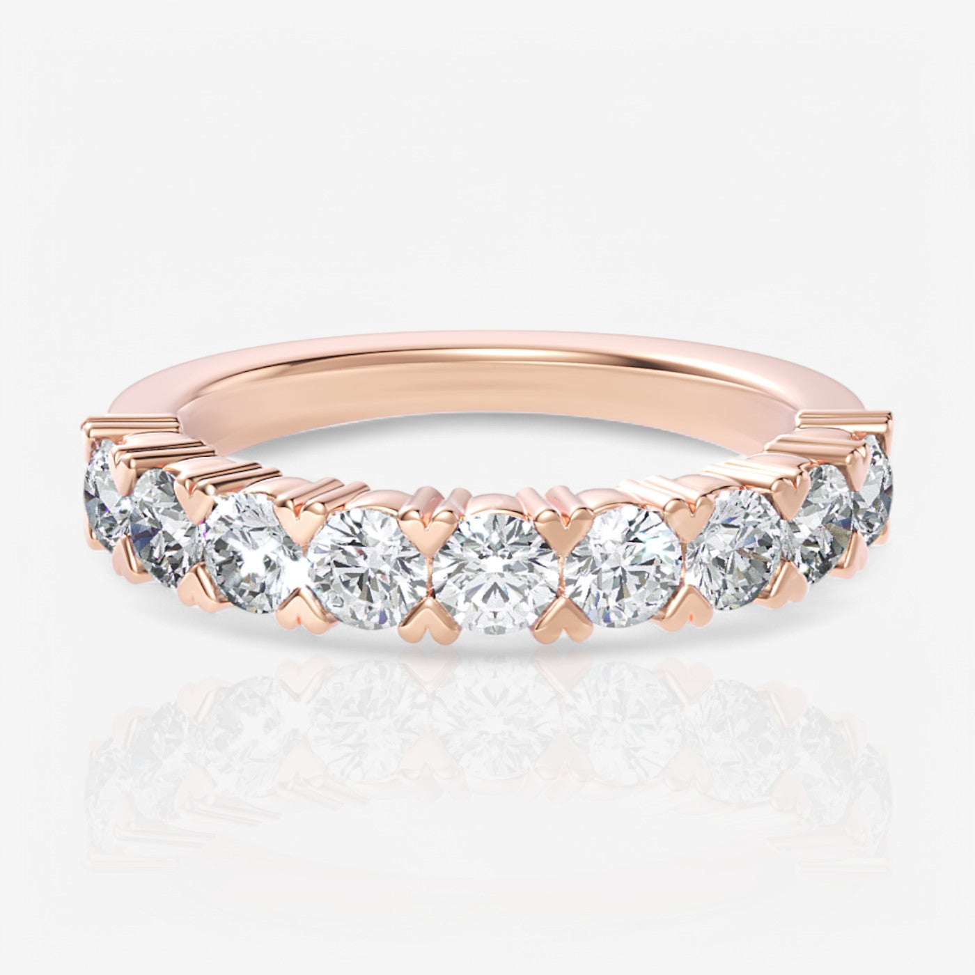 18kt rose gold/1.00/top