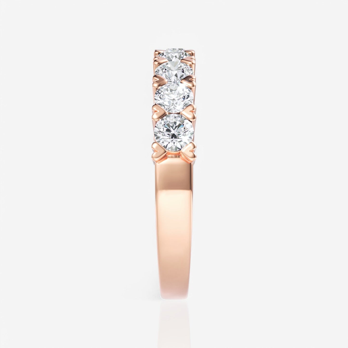 18kt rose gold/0.75/perspective