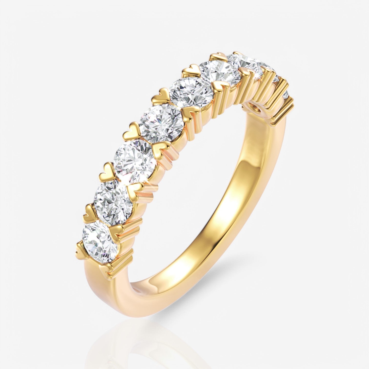 18kt yellow gold/0.75/front