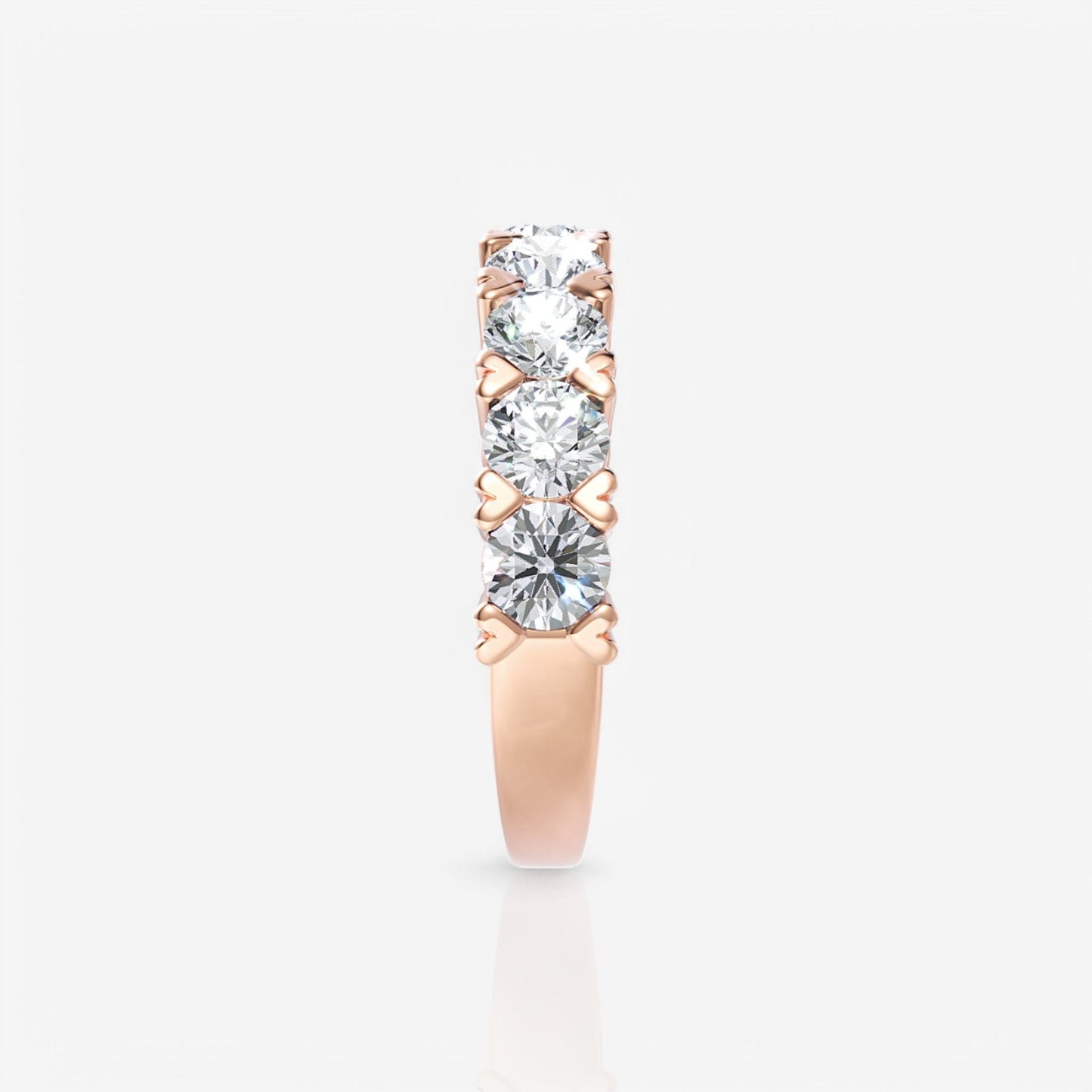 18kt rose gold/3.00/perspective