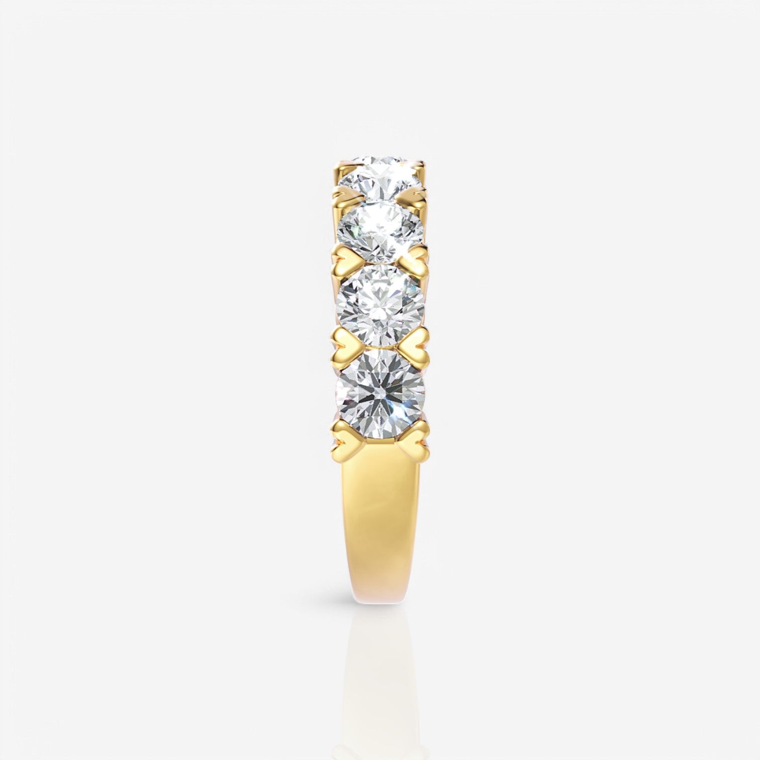 18kt yellow gold/3.00/perspective