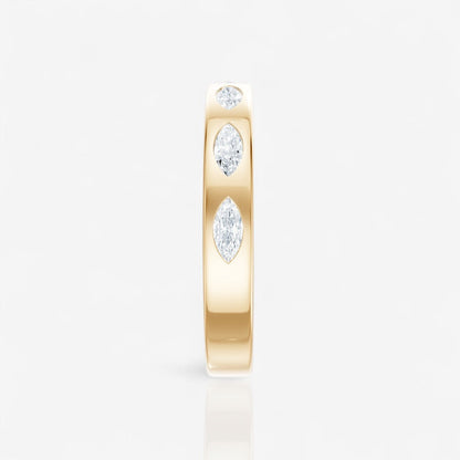 14kt yellow gold/perspective
