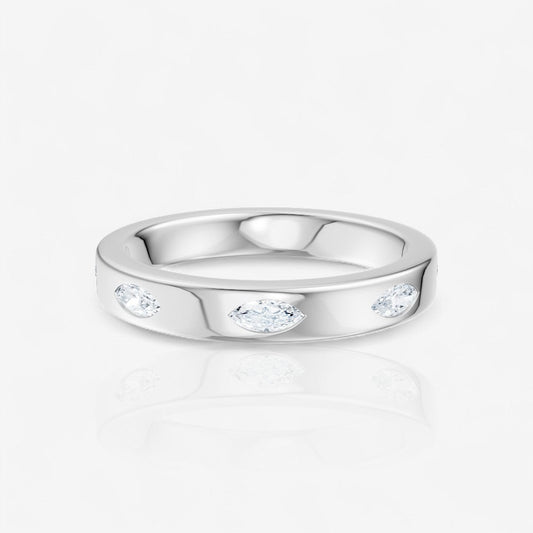 14kt white gold/top