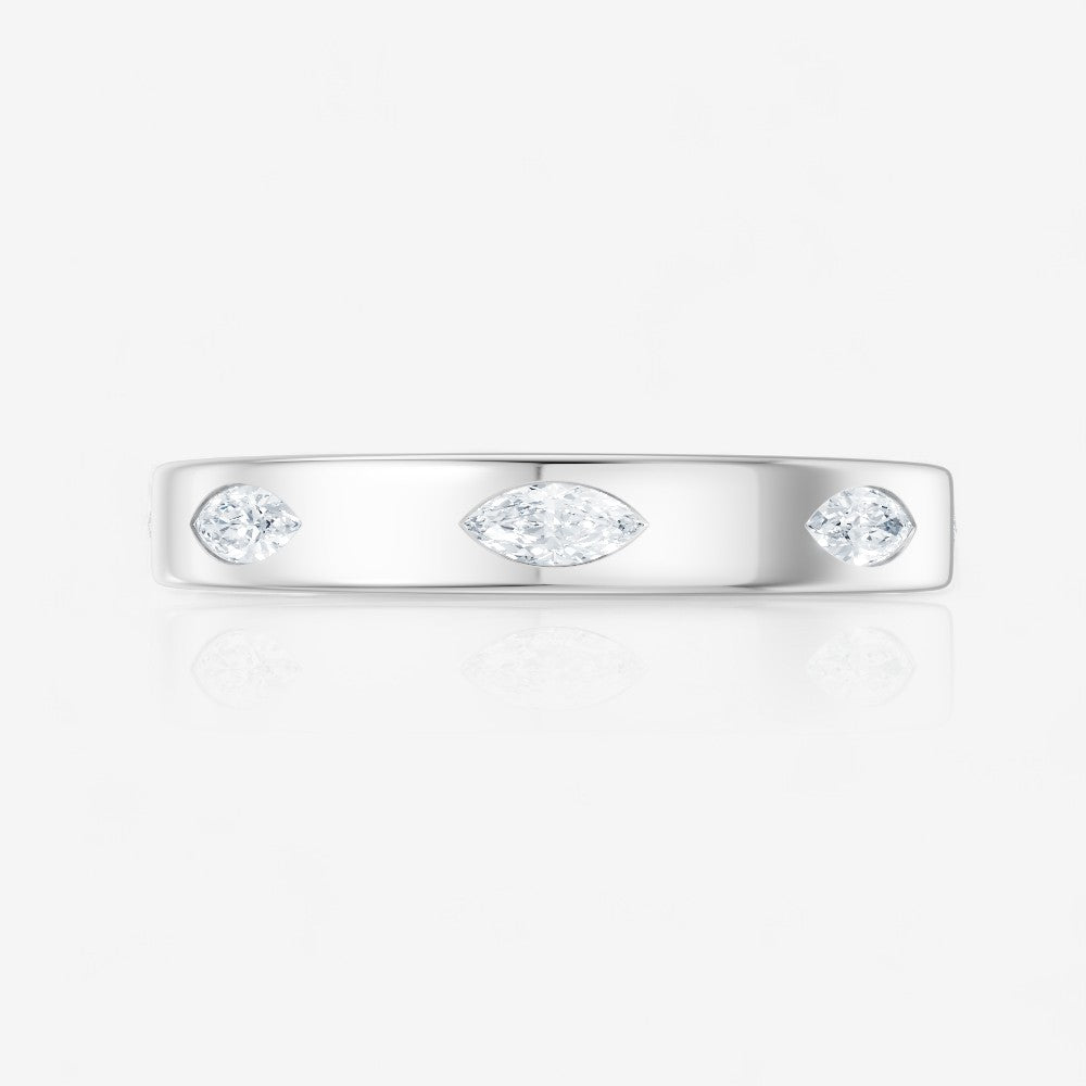 14kt white gold/measurements