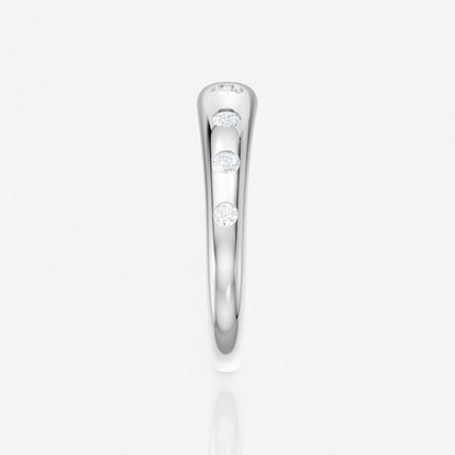 14kt white gold/side