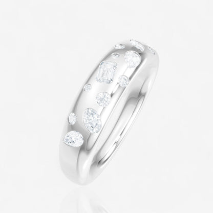 14kt white gold/side