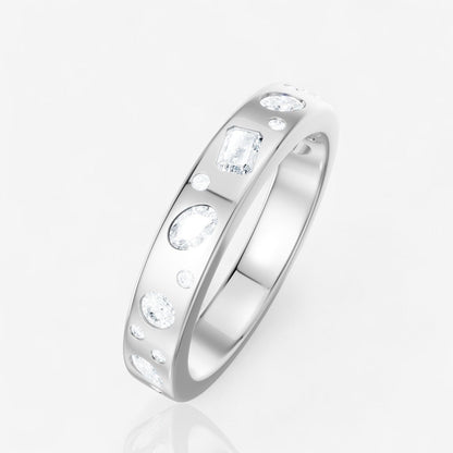 14kt white gold/side