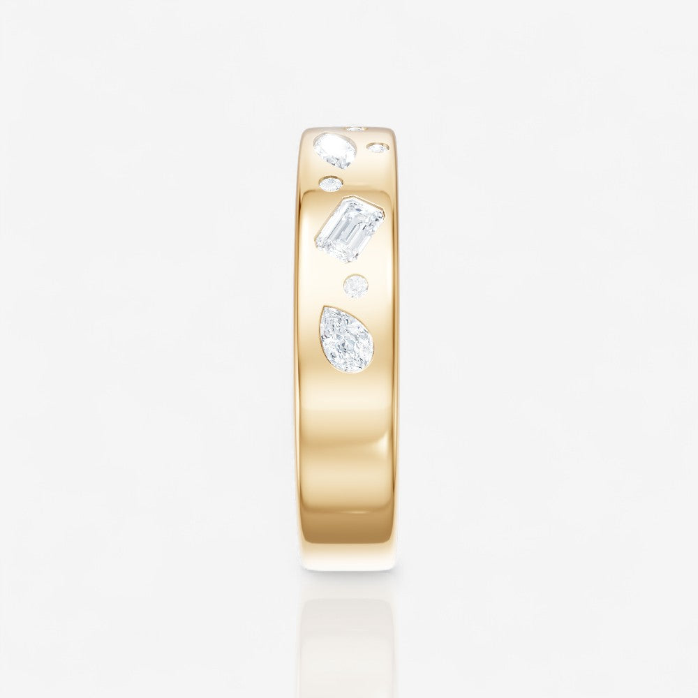 14kt yellow gold/perspective
