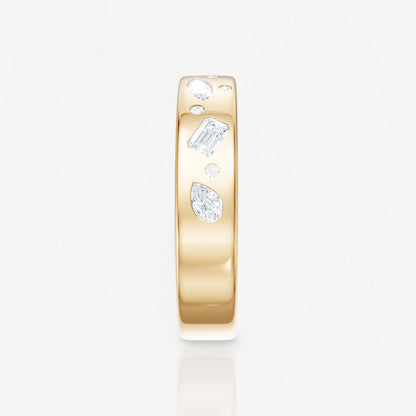 14kt yellow gold/perspective