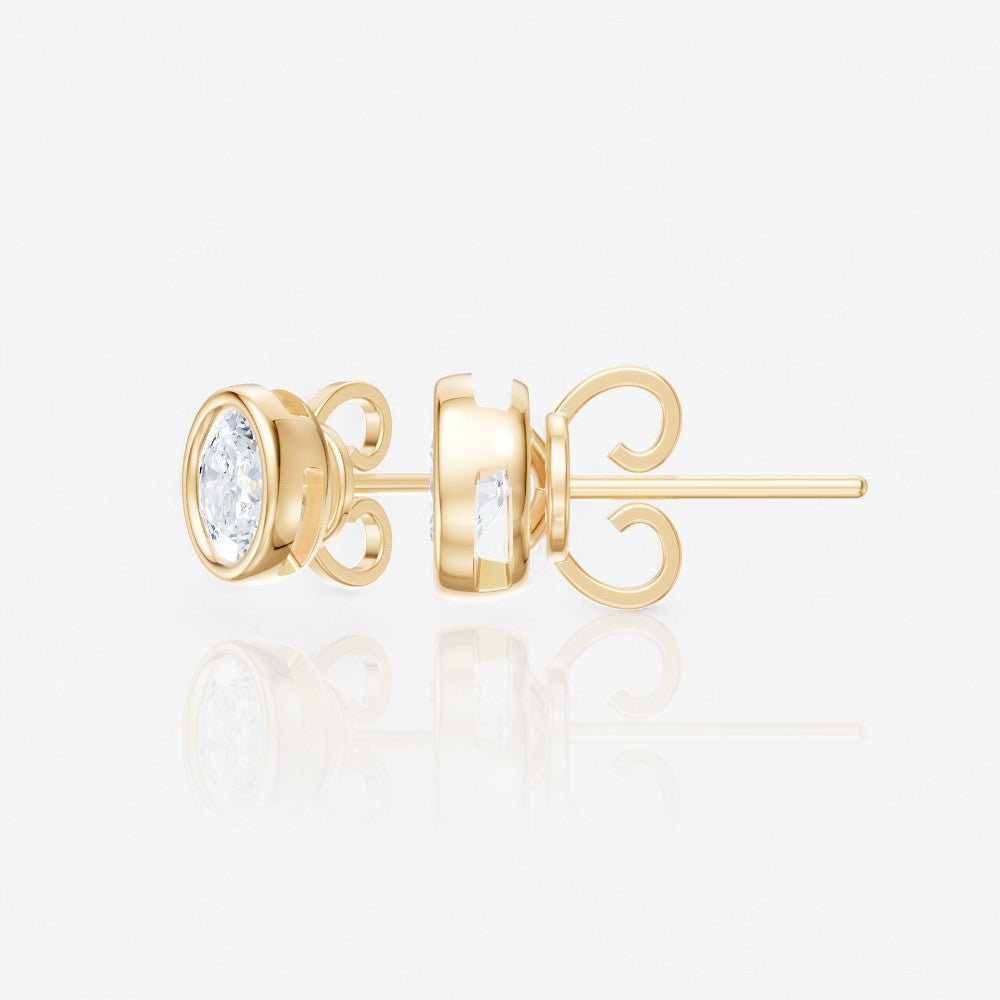 18kt yellow gold/1.00/2.00/push-back/jumbo-back/guardian-back/side