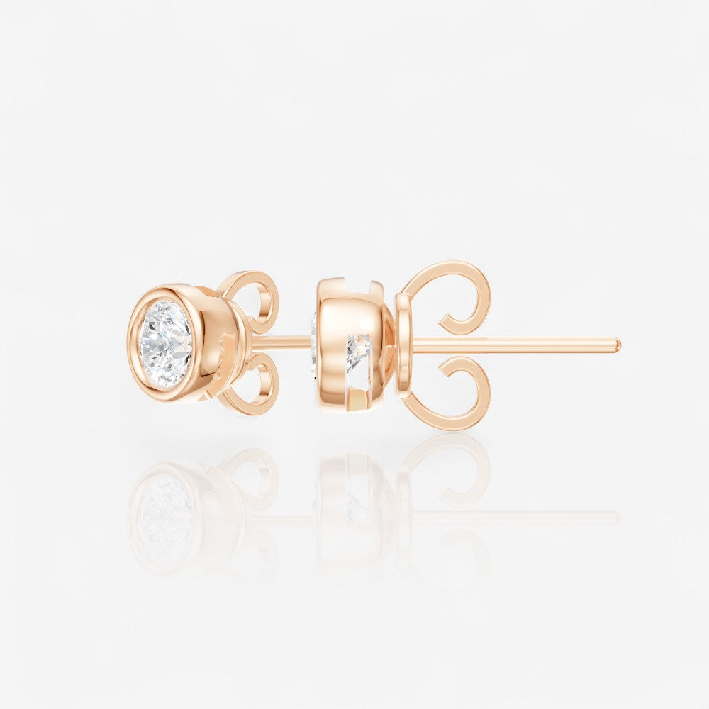 18kt rose gold/0.250.50/1.00/push-back/jumbo-back/guardian-back/side