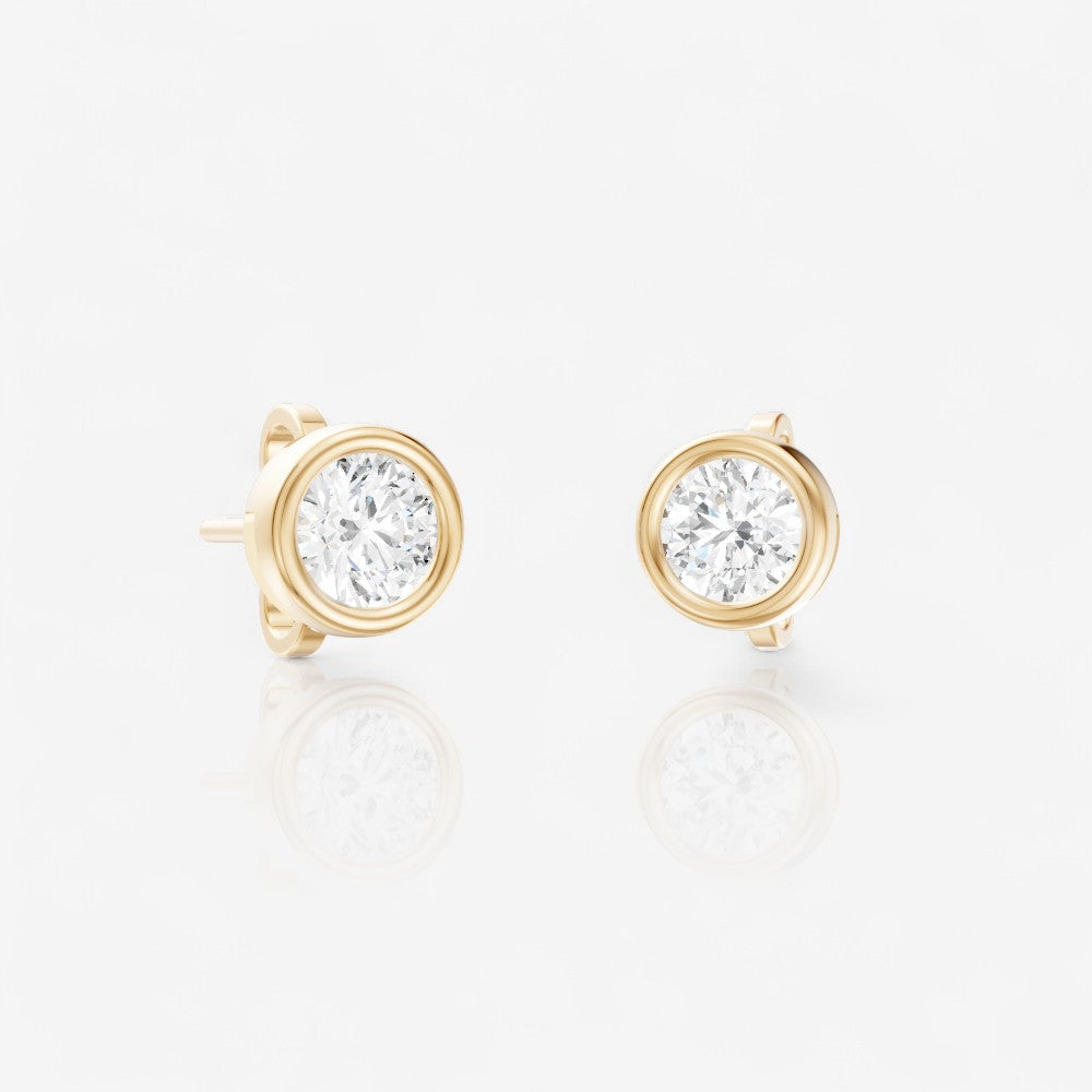 18kt yellow gold/0.25/0.50/1.00/push-back/jumbo-back/guardian-back/top