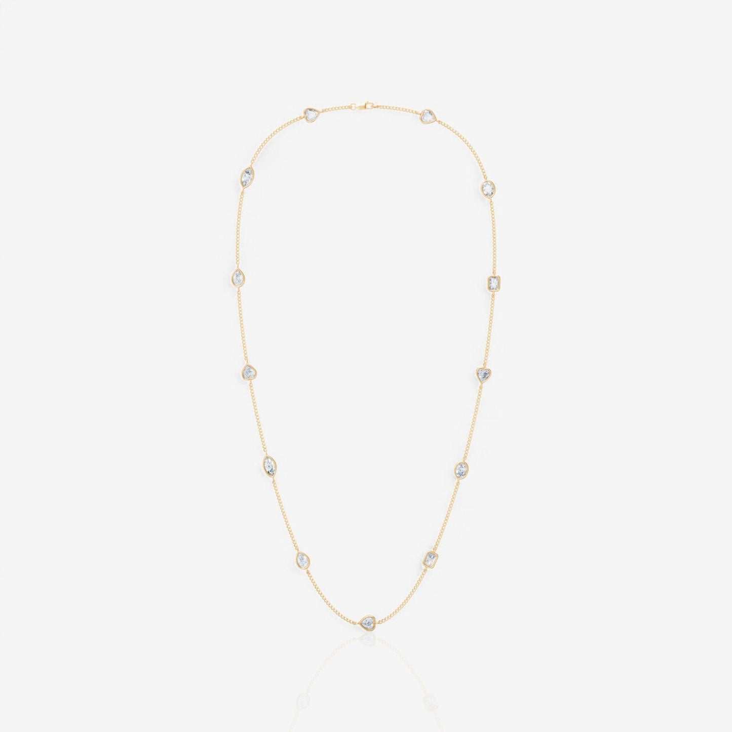 18kt yellow gold/4.00/side