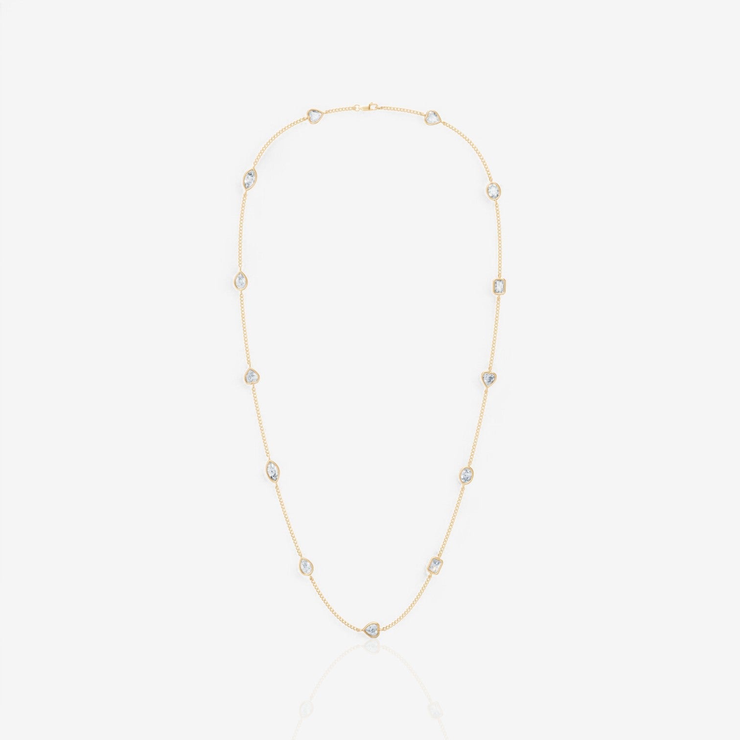 18kt yellow gold/6.00/side