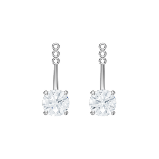 14kt white gold/18kt white gold/platinum/2.00/top