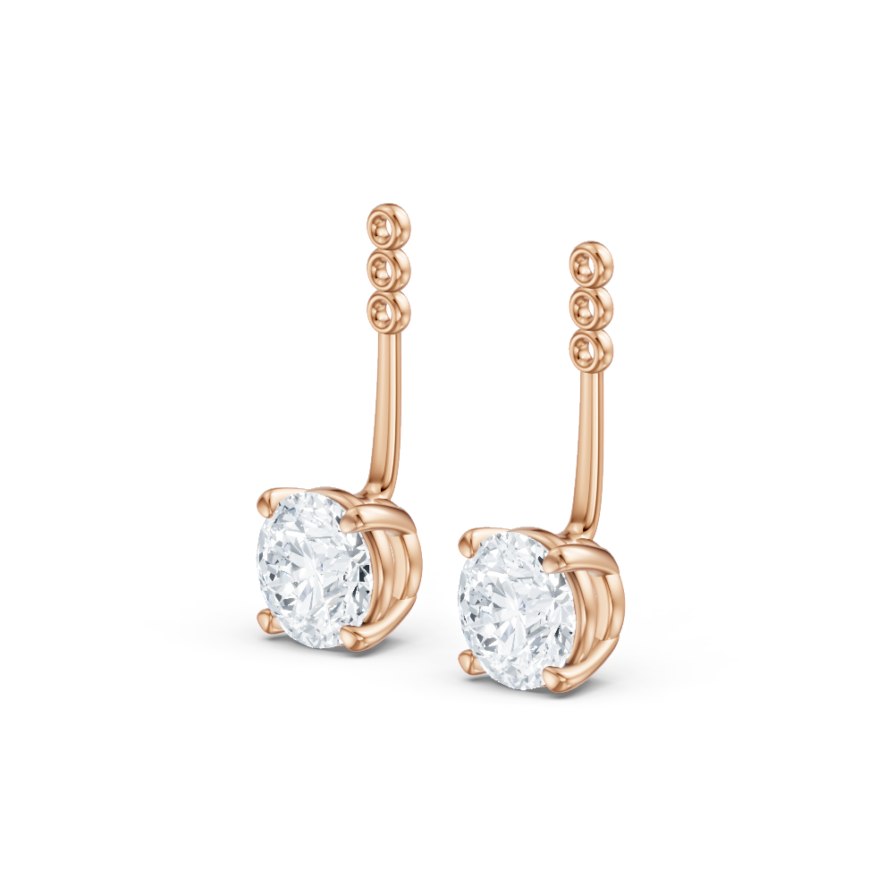 18kt rose gold/2.00/front