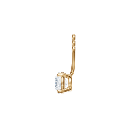 18kt yellow gold/2.00/side