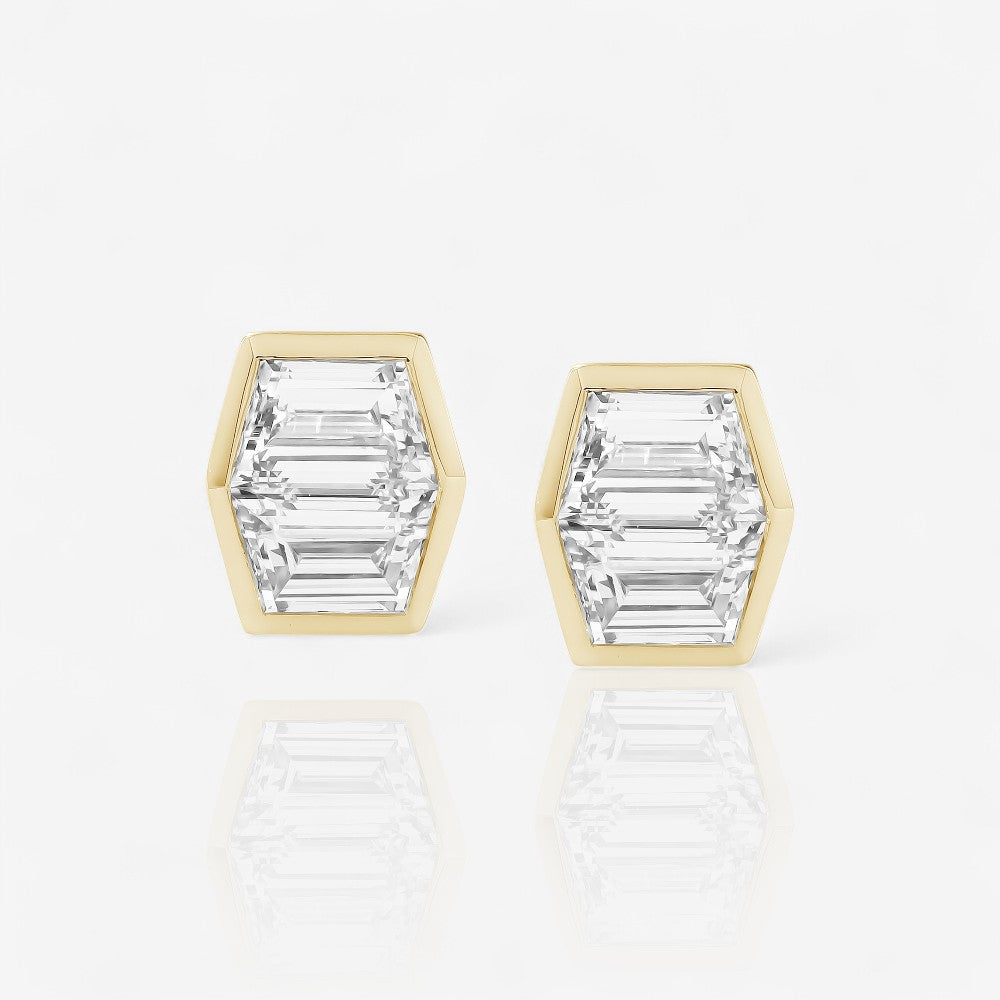 14kt yellow gold/top