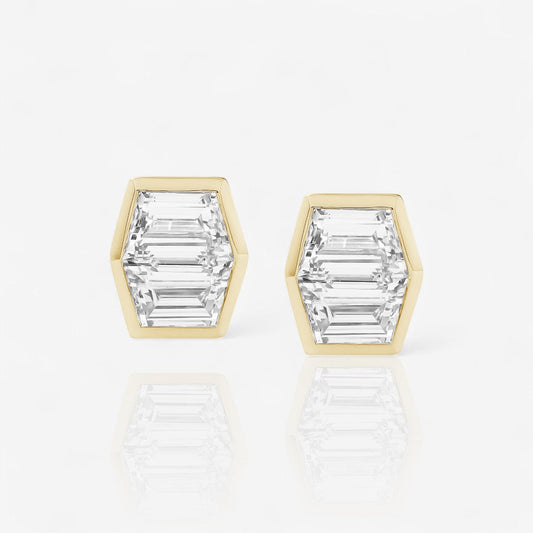 14kt yellow gold/top